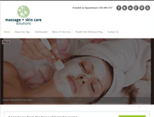 Tablet Screenshot of clearwater-massage.com